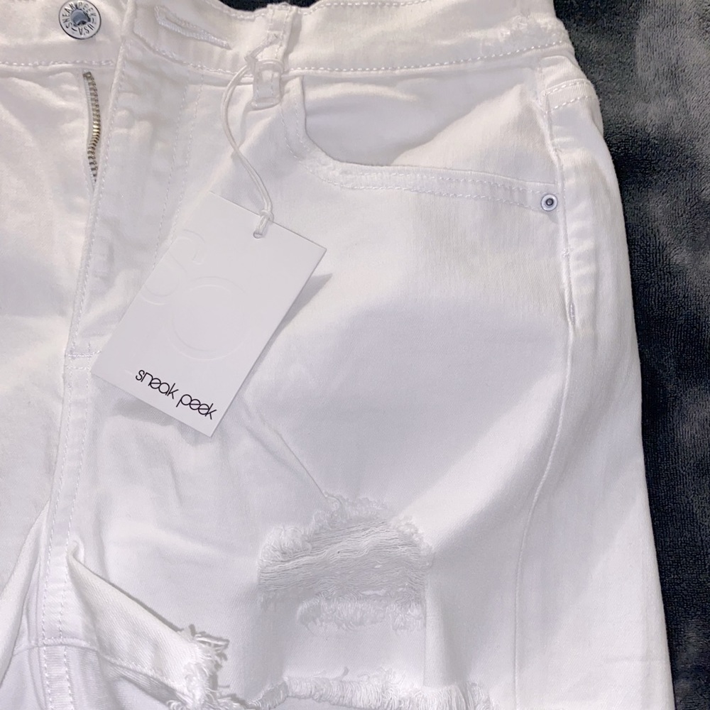 White shorts